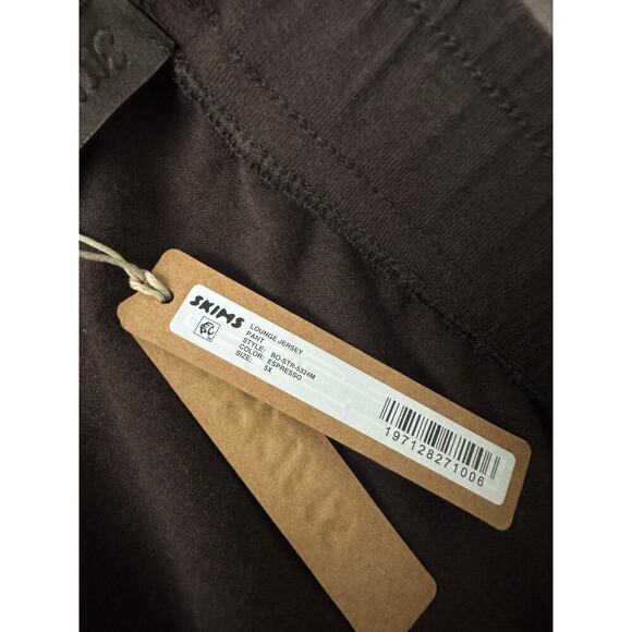 Skims Lounge Jersey Pant Espresso 5X - Picture 3 of 8